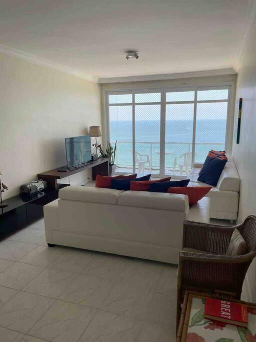 Hermoso Dpto Con Vista Frontal Al Mar Pitangueiras Guarujá Dış mekan fotoğraf
